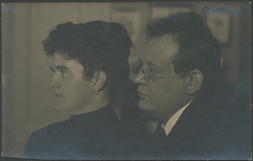 and Max Reger in 1911. – Max-Reger-Institut, Karlsruhe.