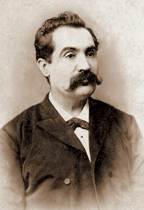 Mihai Eminescu, Porträt von Jean Bielig, Botoşani, 1887-1888,
abgebildet in: „Mihai Eminescu“. In: Wikipedia, Die freie Enzyklopädie.
Bearbeitungsstand: 7. Mai 2021, 08:16 UTC. URL: ,
zuletzt aufgerufen am 26.5.2021; gemeinfrei.