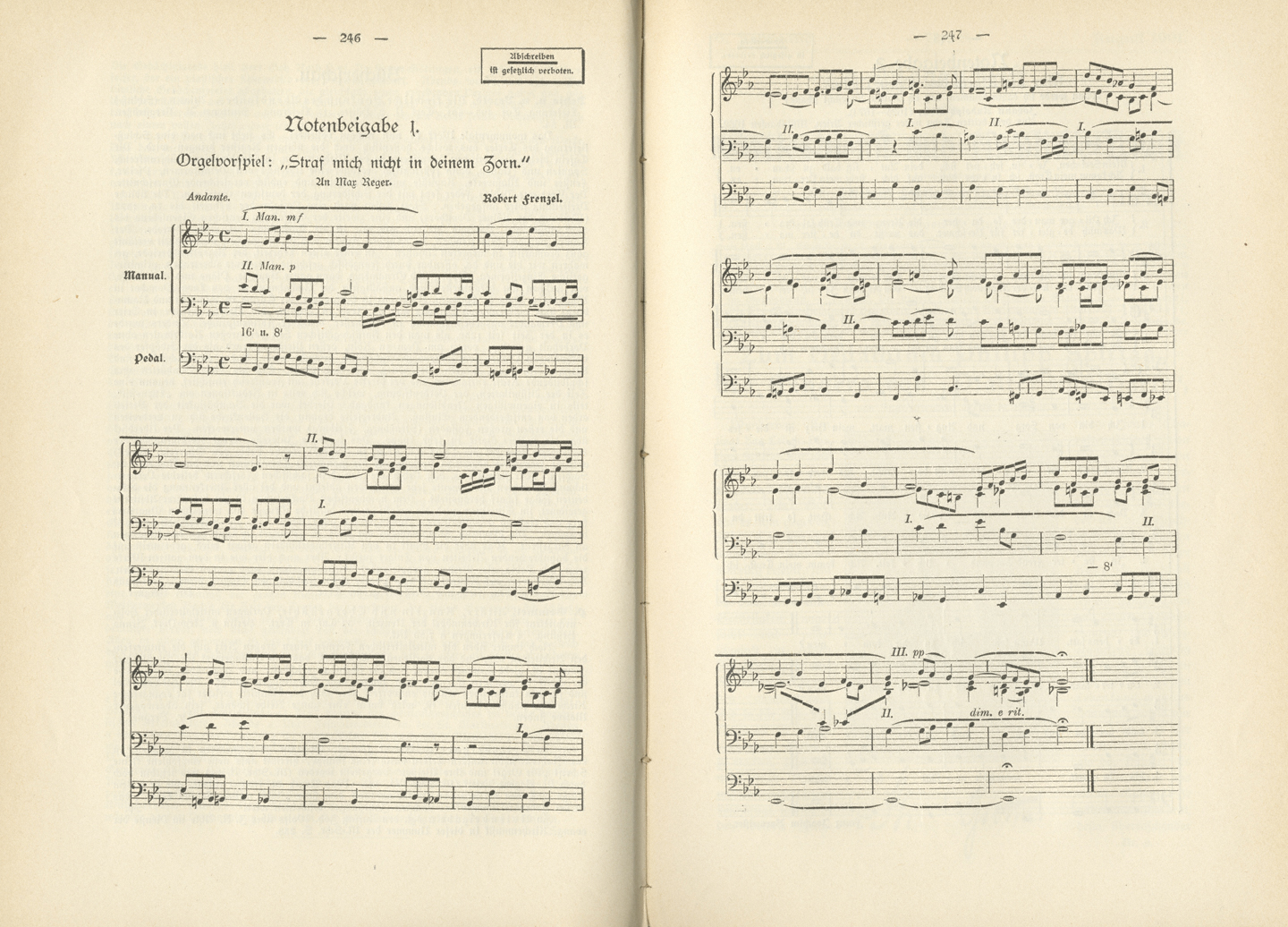 
                             6. Jg. (1901), Nr. 7 (Juli-Heft).