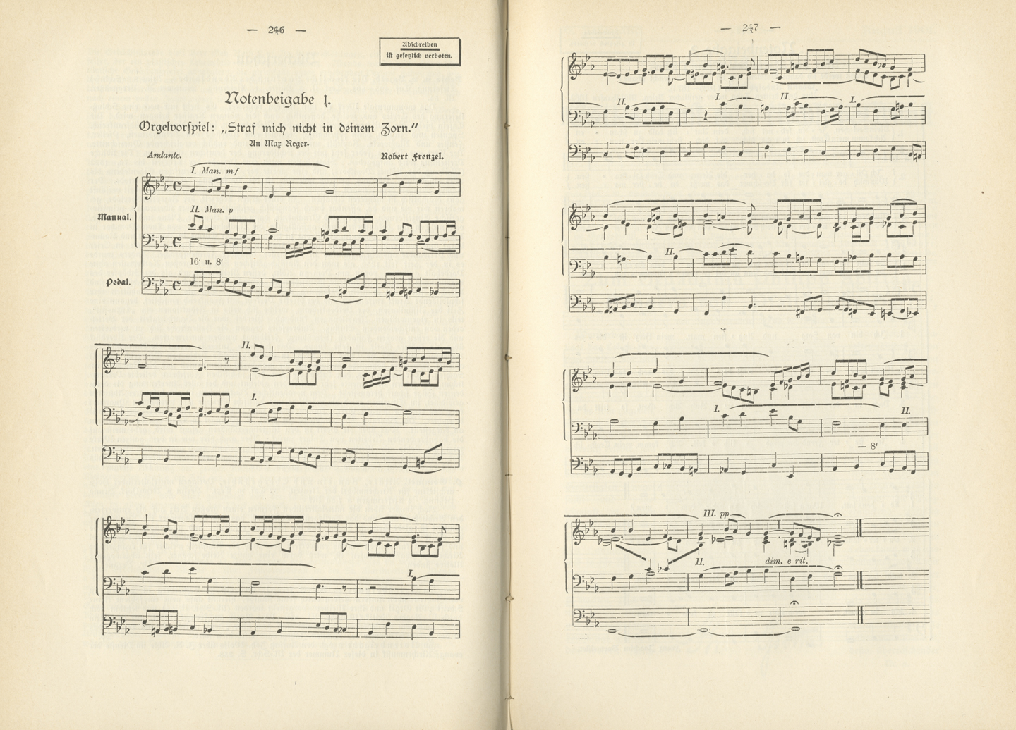 6. Jg. (1901), Nr. 7 (Juli-Heft).