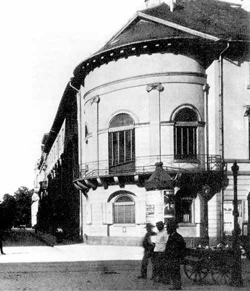 Museum, Gesellschaftshaus, Gebäude der bürgerlichen Lesegesellschaft in Karlsruhe (undatiert). – Fotografie Stadtarchiv Karlsruhe, Signatur: 8/PBS XIVe 100; Abbildung mit freundlicher Genehmigung.