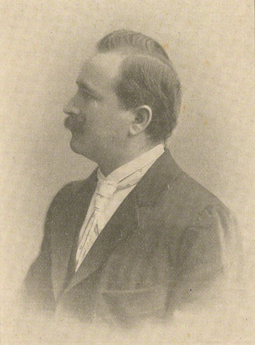 Josef Loritz (ca. 1902). – Abgebildet in XXIV. Jg., Nr. 1
(27. November 1903), S. 1.