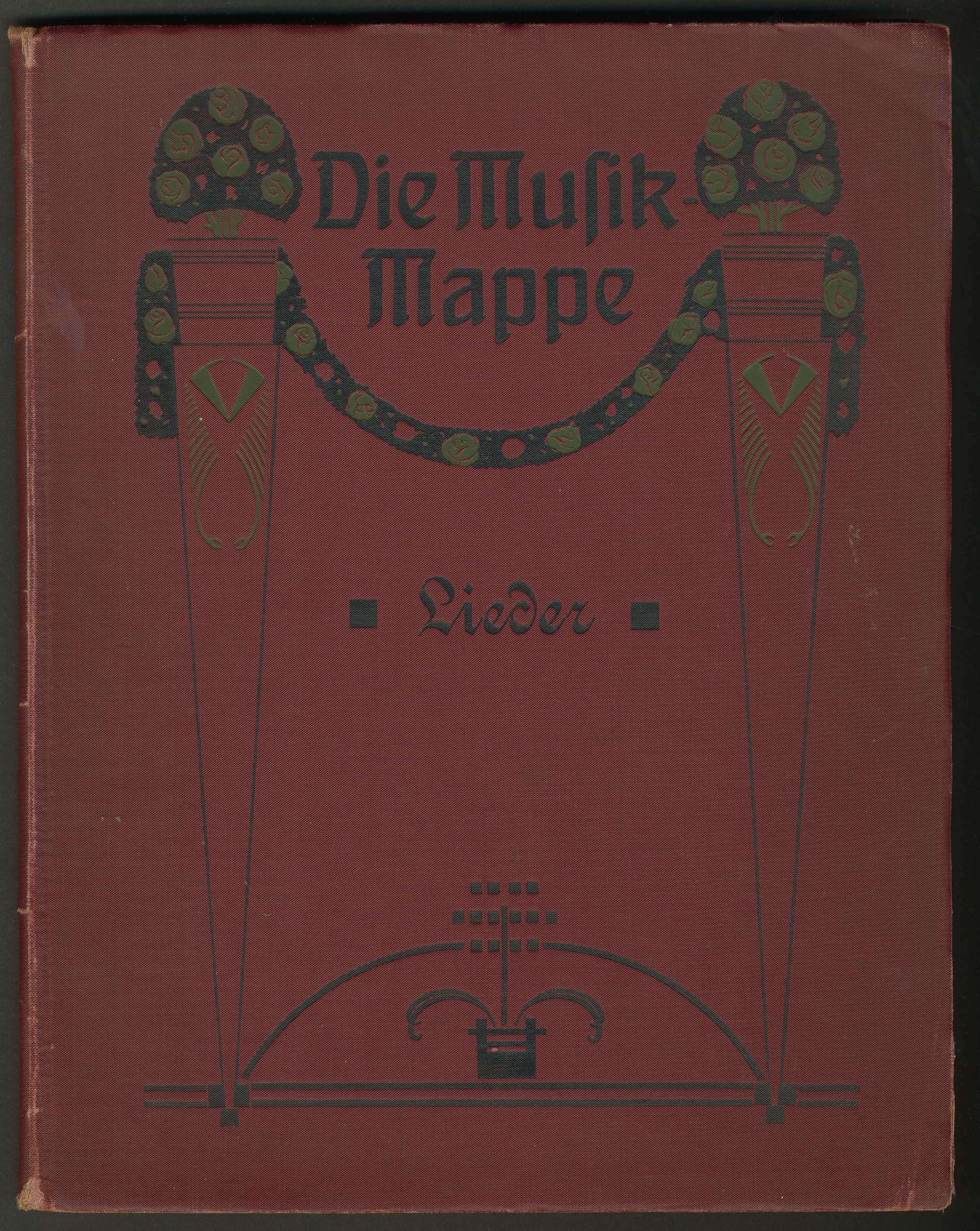 Titelblatt des achten Liederhefts der , in
welchem sowohl Regers
als auch
im August 1906 zum ersten
mal veröffentlicht wurden.