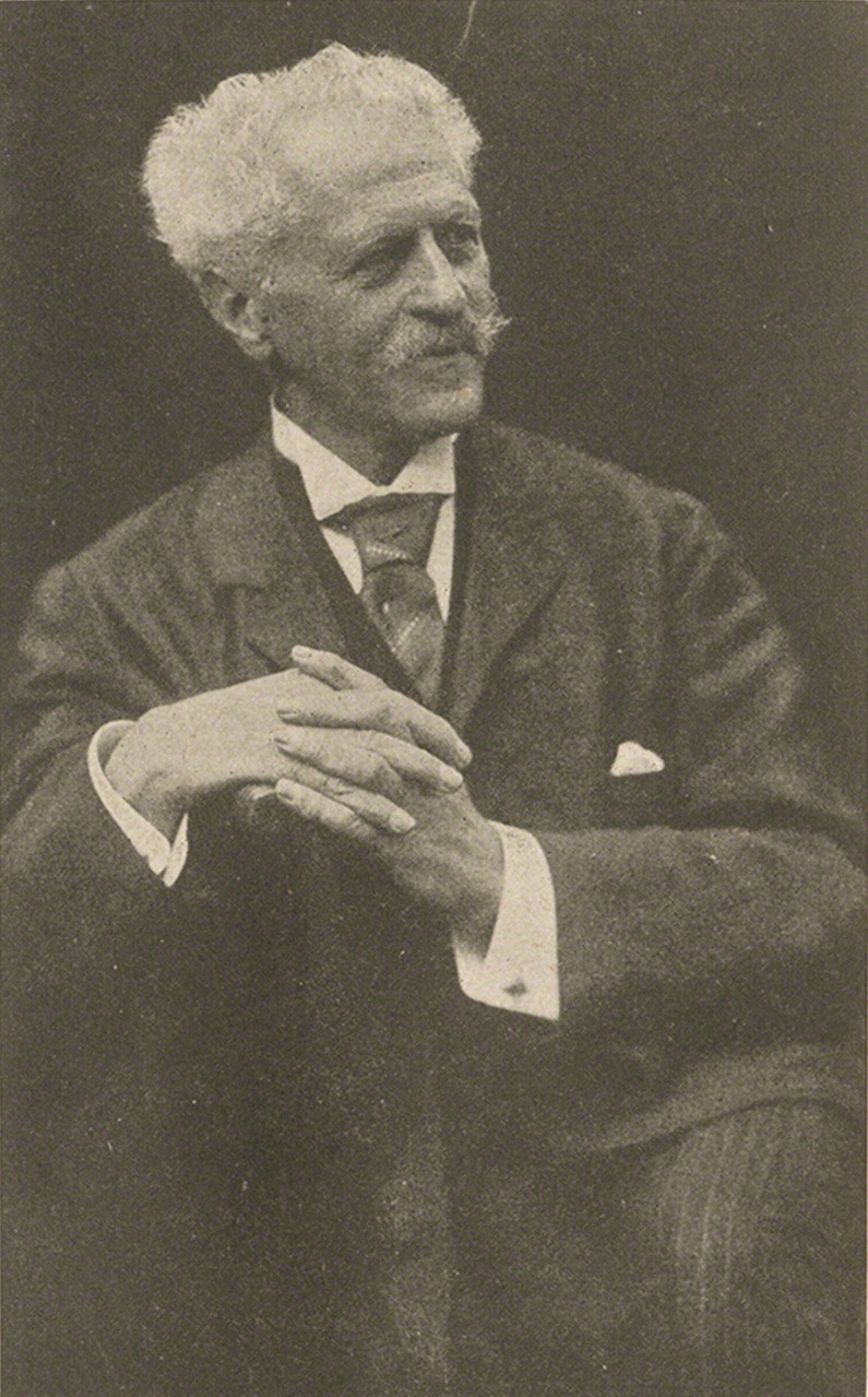 Siegfried Ochs (undatiert), Fotografie: Gertrud Ochs, abgebildet in 16. Jg., 2. Halbjahr, Nr. 11 (August 1924), zw. S. 796 und 797.