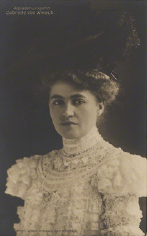 Gabriele von Weech (undatiert). – Fotografie Stadtarchiv Karlsruhe, Signatur: 8/PBS oIII 820; Abbildung mit freundlicher Genehmigung.