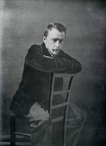 Hugo Wolf (undatiert). – Abgebildet in Ernst Decsey, , IV. Band, Berlin 1906, Anhang, Blatt 3.