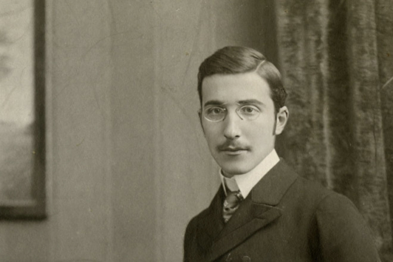 Stefan Zweig (um 1900).