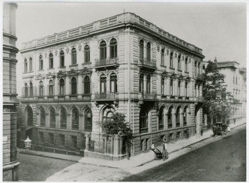 C.F.-Peters-Verlagshaus in der Talstraße, 1900.